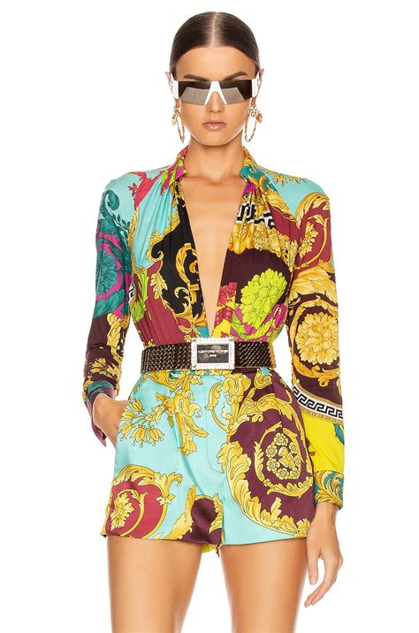 versace women's bodysuit